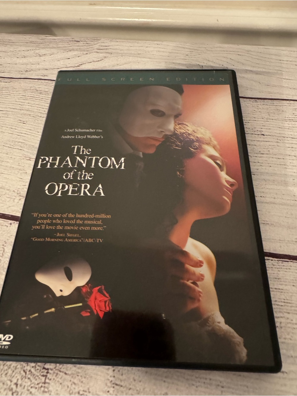 The Phantom of the Opera (DVD) - Black
